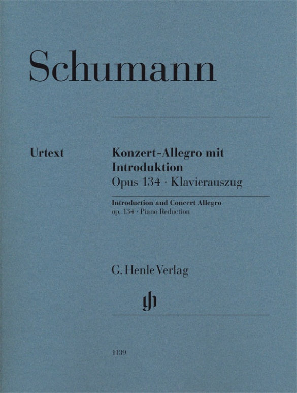 Schumann - Introduction & Concert Allegro Op134 - 2 Pianos 4 Hands Henle HN1139