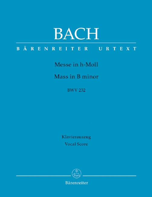 Mass in B Minor BWV 232 Vocal Score