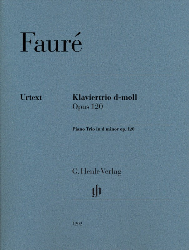 Piano Trio in D Minor Op 120 Set of Parts