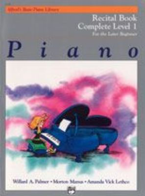 Alfred's Basic Piano Course - Recital Book Complete 1 (1A/1B) - Alfred Music