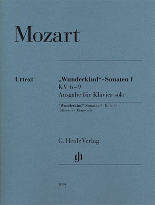 Wunderkind Sonatas for Piano Volume 1 K 6-9