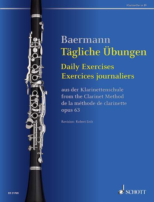 Daily Exercises from the Clarinet Method Op 63