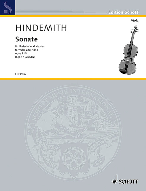 Viola Sonata in F Op 11 No 4 Viola/Piano
