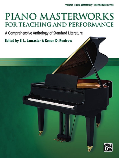 Piano Masterworks for Teaching & Performance Vol 1