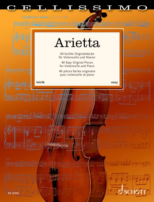 Arietta- 40 Easy Original Pieces for Cello & Piano