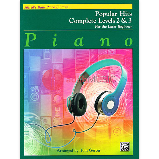 Alfred's Basic Piano Library - Popular Hits! Level 2/3 Complete - Alfred Music