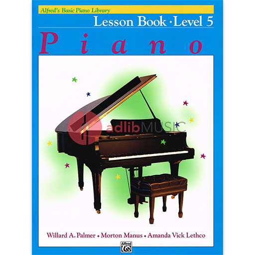 Alfred's Basic Piano Course - Lesson Book 5 - Alfred Music