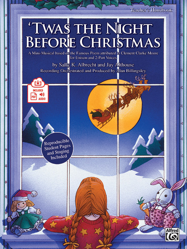 TWAS NIGHT BEFORE CHRISTMAS BK/CD