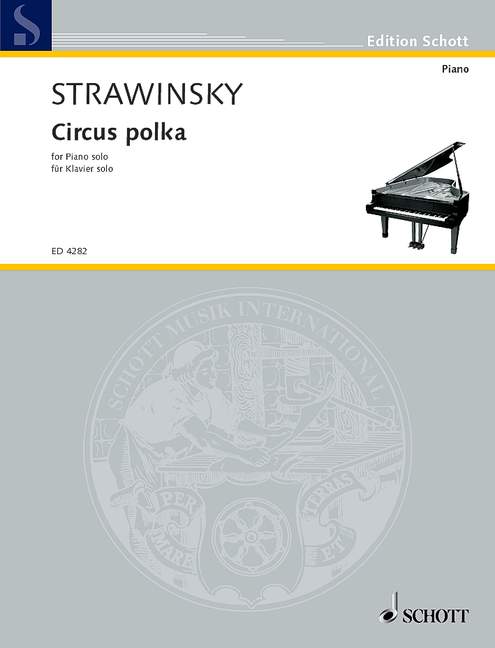 Stravinsky Circus Polka for Piano Solo
