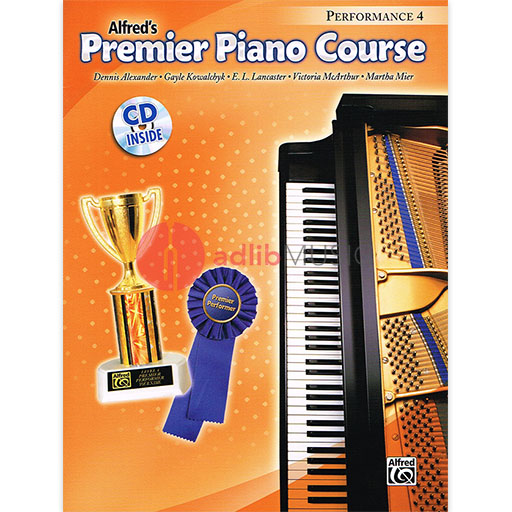 Premier Piano Course Performance 4 Bk/CD