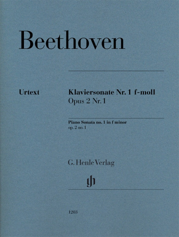Piano Sonata in F Minor Op 2 No 1