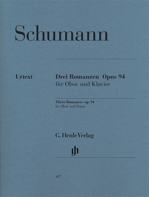 Schumann - Romances Op94 - Oboe/Piano Accompaniment Henle HN427