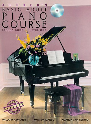 Alfred's Basic Adult Piano Course - Lesson Book 1 w/CD -  Alfred Music