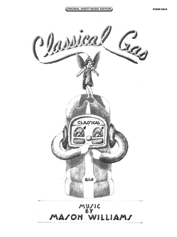 CLASSICAL GAS PIANO (WITH PULL OUT SOLO)