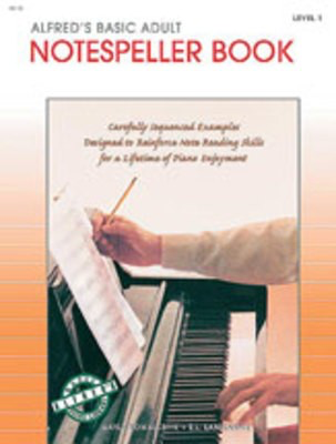 Alfred's Basic Adult Piano Course - Notespeller Book 1 - Alfred Music