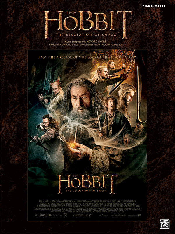 The Hobbit The Desolation of Smaug Piano/Vocal