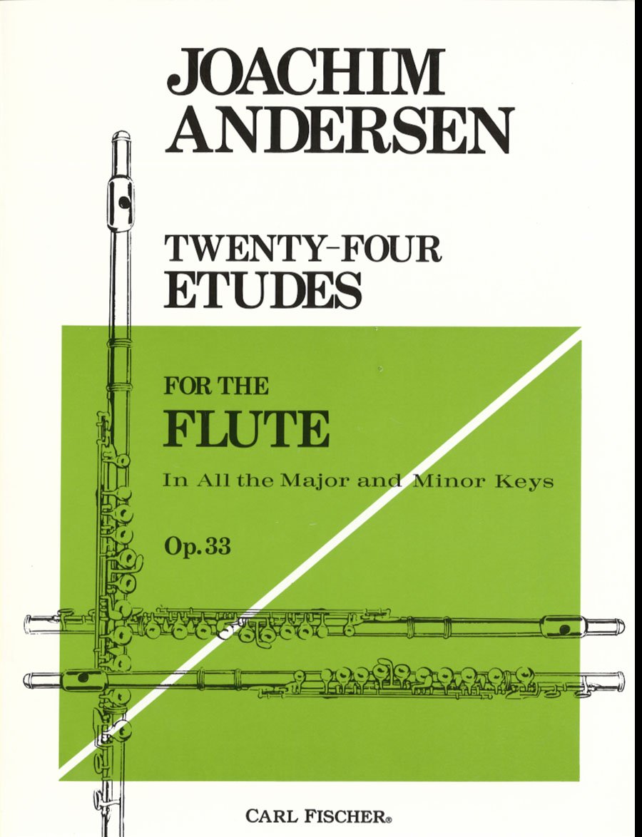 Twenty Four Exercises for the Flute Op 33