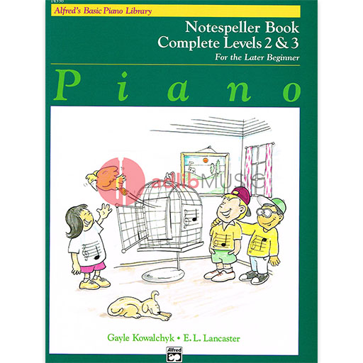 Alfred's Basic Piano Library - Notespeller Book Complete 2 & 3 - Alfred Music