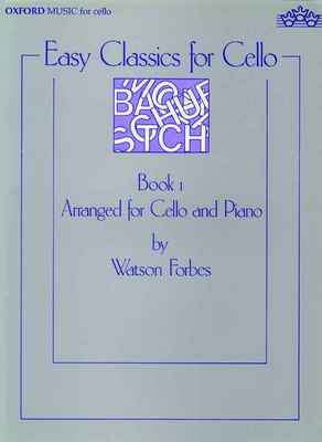 Easy Classics for Cello Book 1 Cello/Piano