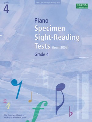ABRSM Piano Specimen Sight Reading Tests Grade 4