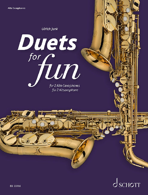 Duets for Fun for 2 Alto Saxophones - Junk Ulrich