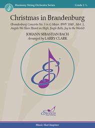 Bach - Christmas in Brandenburg - String Orchestra Grade 1.5 Score/Parts arranged by Clark Excelcia HSO2305