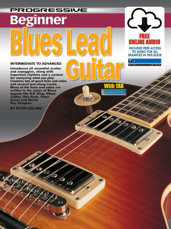 Progressive Beginner Blues Lead Guitar Book/OA