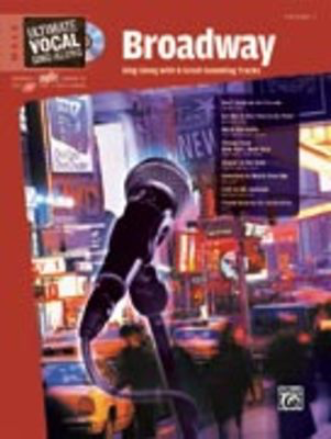 ULTIMATE VOCAL SINGALONG BROADWAY MALE BK/ CD