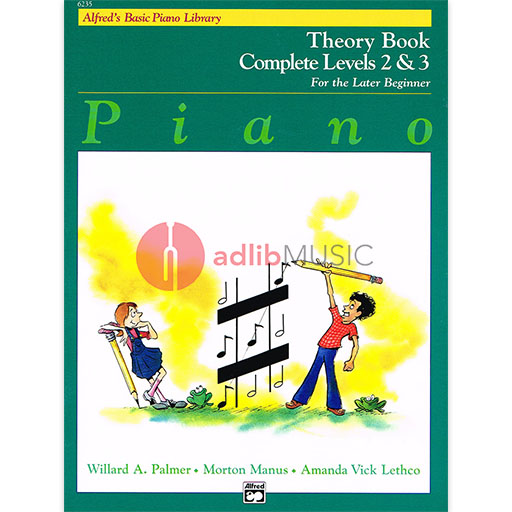 Alfred's Basic Piano Course - Theory Book Complete 2 & 3 - Alfred Music