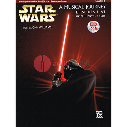 Star Wars Inst Solos 1-6 Violin Bk/CD