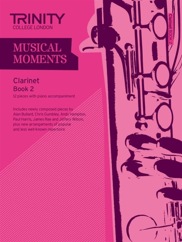 Trinity Musical Moments Clarinet Book 2 - Trinity - Trinity