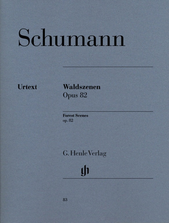 Schumann - Forest Scenes Op82 - Piano Solo Henle HN083