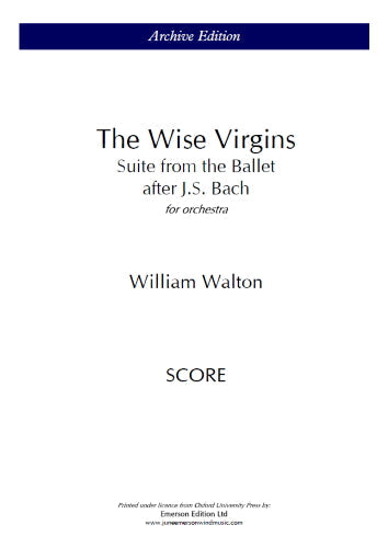 WISE VIRGINS BALLET SUITE FULL SC
