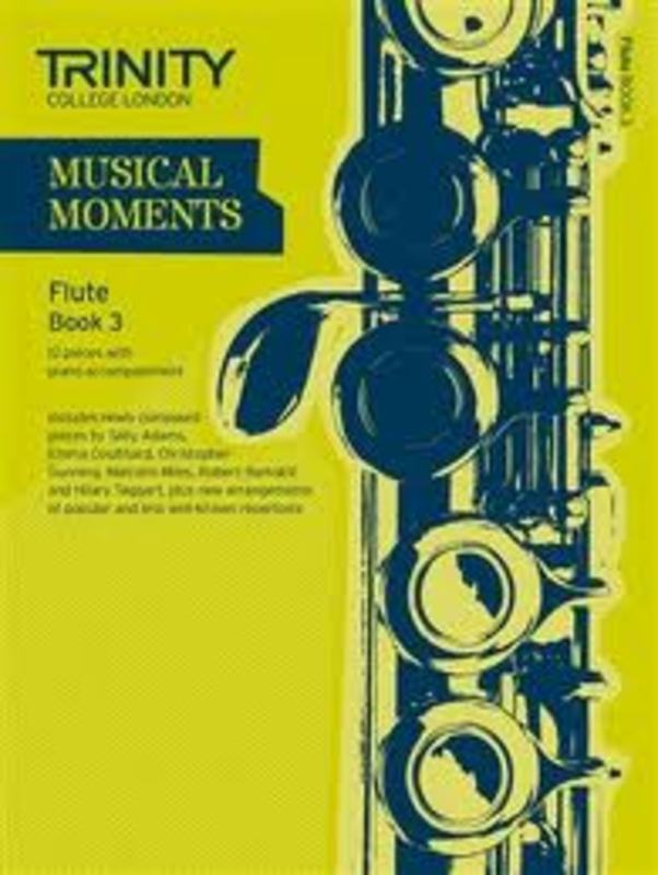 Trinity Musical Moments Flute Book 3 - Trinity - Trinity