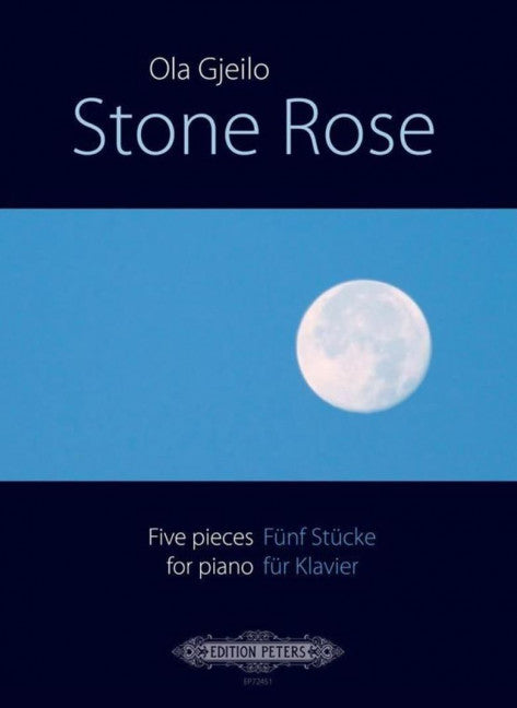 Stone Rose Five Pieces for Piano - Gjello Ola Peters P72451