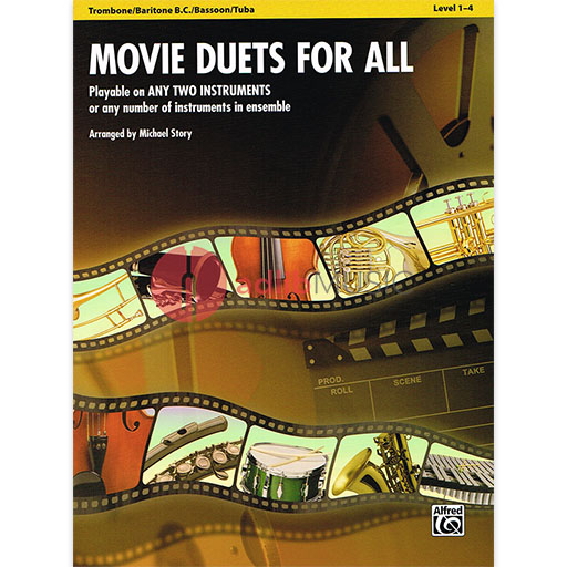 Movie Duets for All Trombone