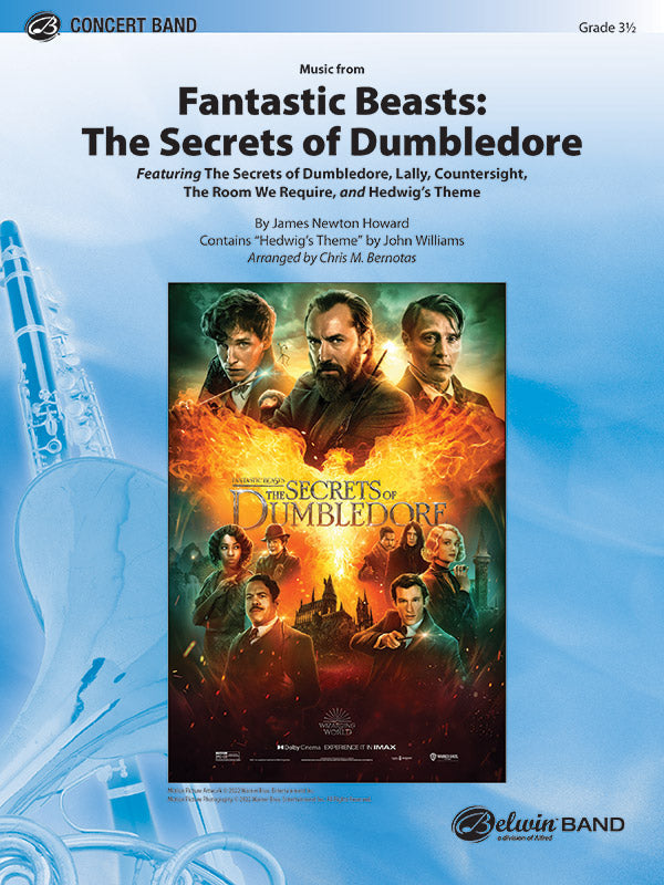 Fantastic Beasts The Secrets of Dumbledore CB Gr 3.5 Howard James Newton Bernotas Chris