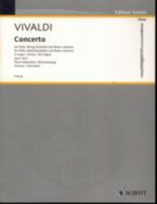 Vivaldi - Concerto #3 Dmaj Op10/3 (Il Cardellino RV428/PV155) - Flute/Treble Recorder/Piano Accompaniment Schott FTR81