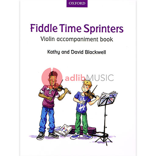 Fiddle Time Sprinters Violin Accompaniment