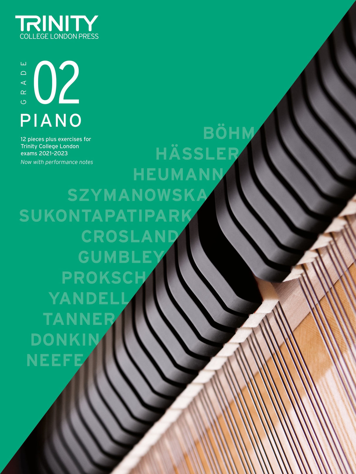 Trinity Piano Exam Pieces 2021-23 Grade 2 - Book Only - Trinity College London TCL020253