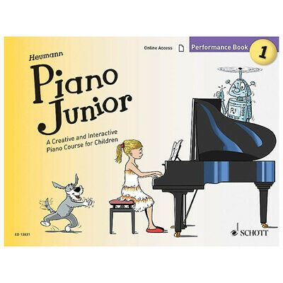 Piano Junior Performance Book 1 - Piano by Heumann Schott ED13831