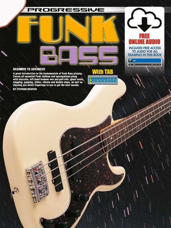 Progressive Funk Bass Bk/CD