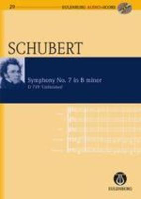 Symphony No 7 Unfinished D759 Study Score Bk/Cd