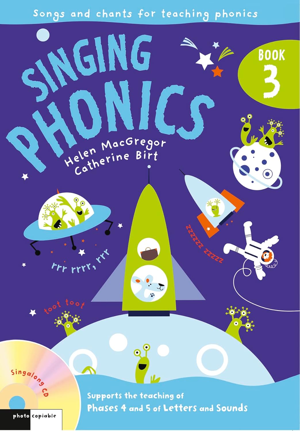 Singing Phonics Bk 3 Bk/CD