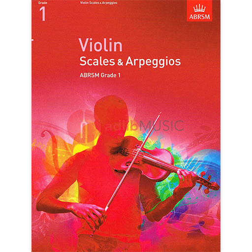 Violin Scales & Arpeggios, ABRSM Grade 1 - from 2012