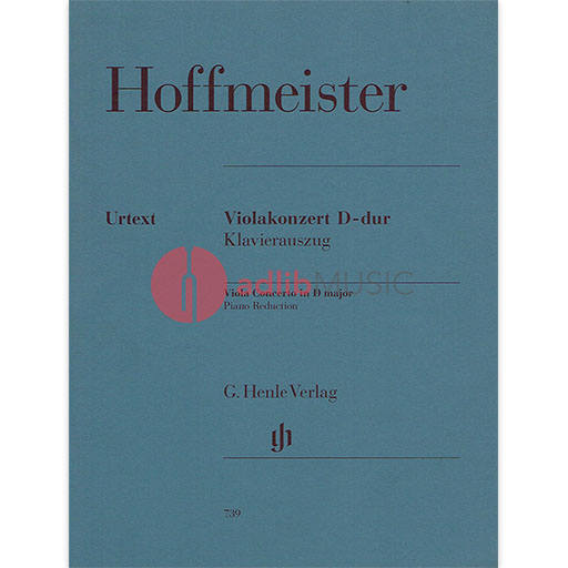 Viola Concerto in D major Viola/Piano