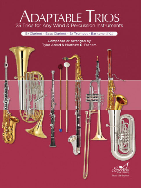 Adaptable Trios for Winds - Clarinet/Trumpet/BC