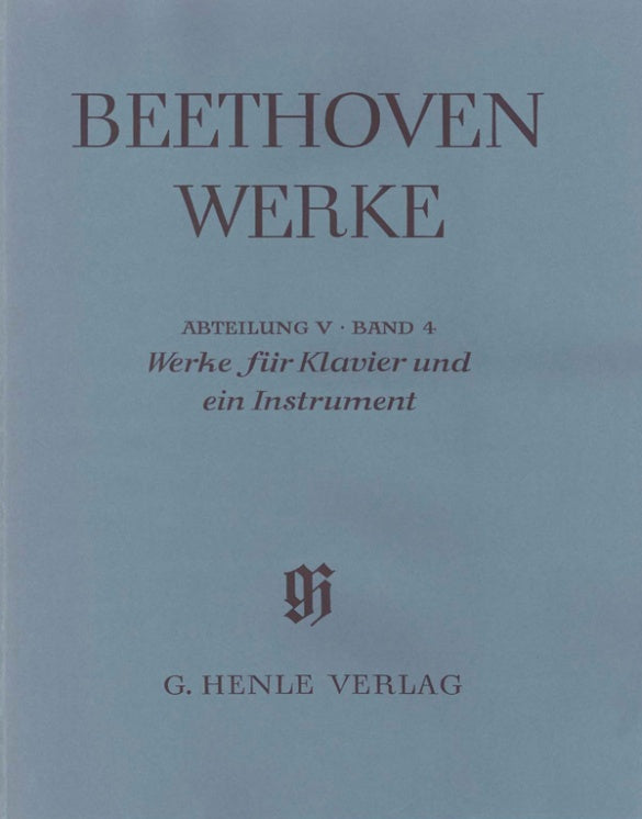 Works for Piano and One Instrument
