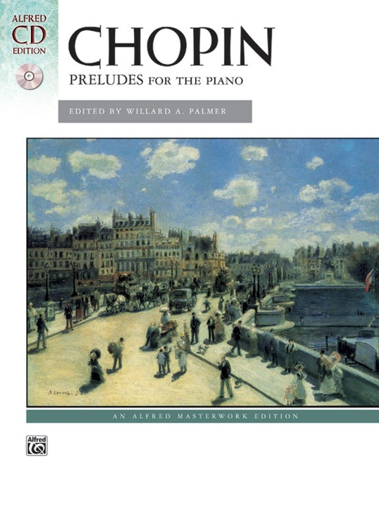 Chopin Preludes Piano Bk/CD