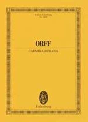 Carmina Burana - Study Score - Carl Orff - Eulenburg Study Score